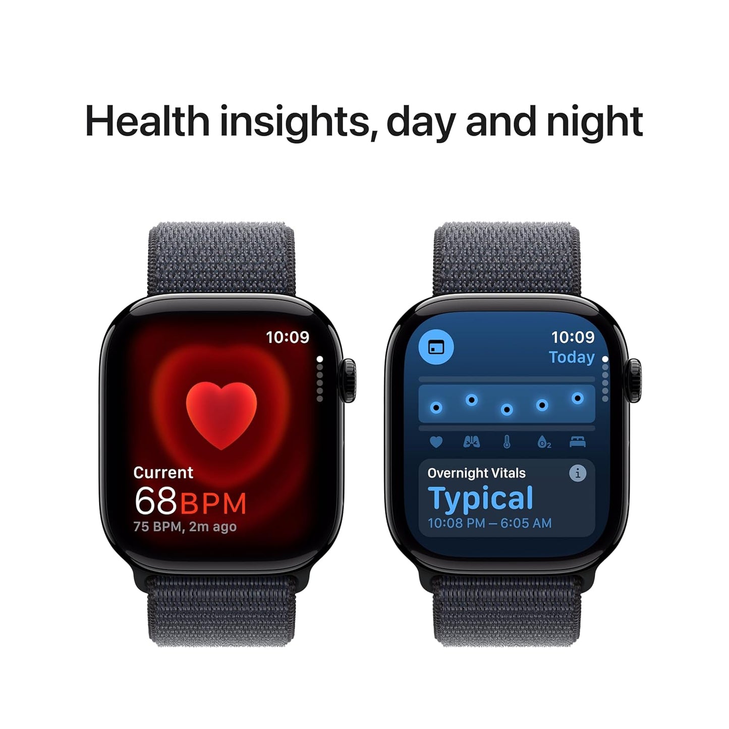 Apple Watch Series 10 – Advanced Health Smartwatch with Blood Pressure, Temperature Sensor & Ultra Retina Display
