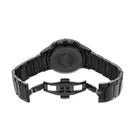 Men's Ceramic Luxury Watch – Sleek Black Chronograph with Sapphire Crystal & Date Display Black